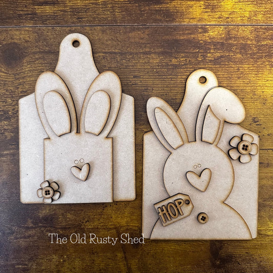 SP104 Double Bunny Cutting Boards