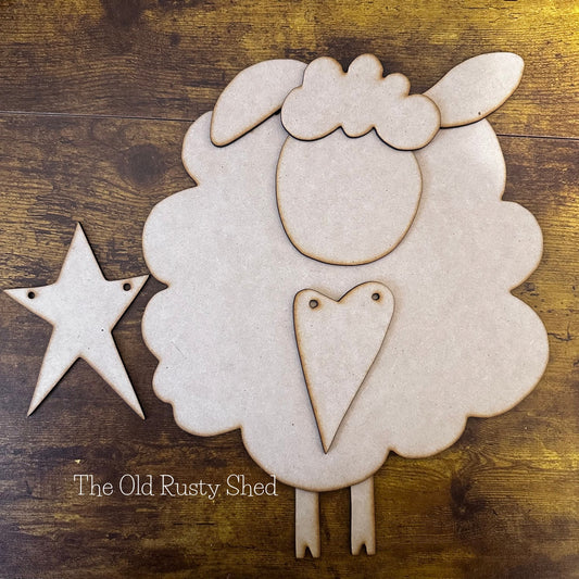 SP105 Large Hanging Lamb Door Hanger