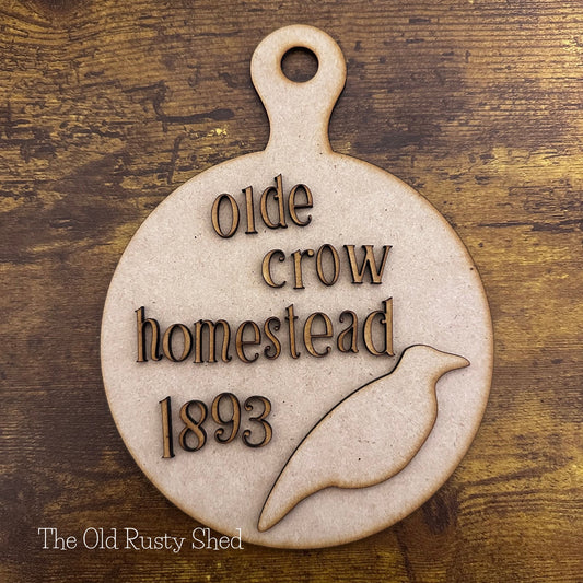 B202 Olde Crow Cutting Board Kit