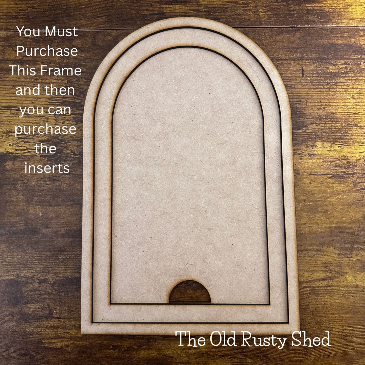 ARCH A and ARCH B Inner changeable Arch Frame ONLY