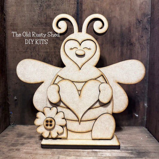 SP116 Standing Honey Bee DIY KIT