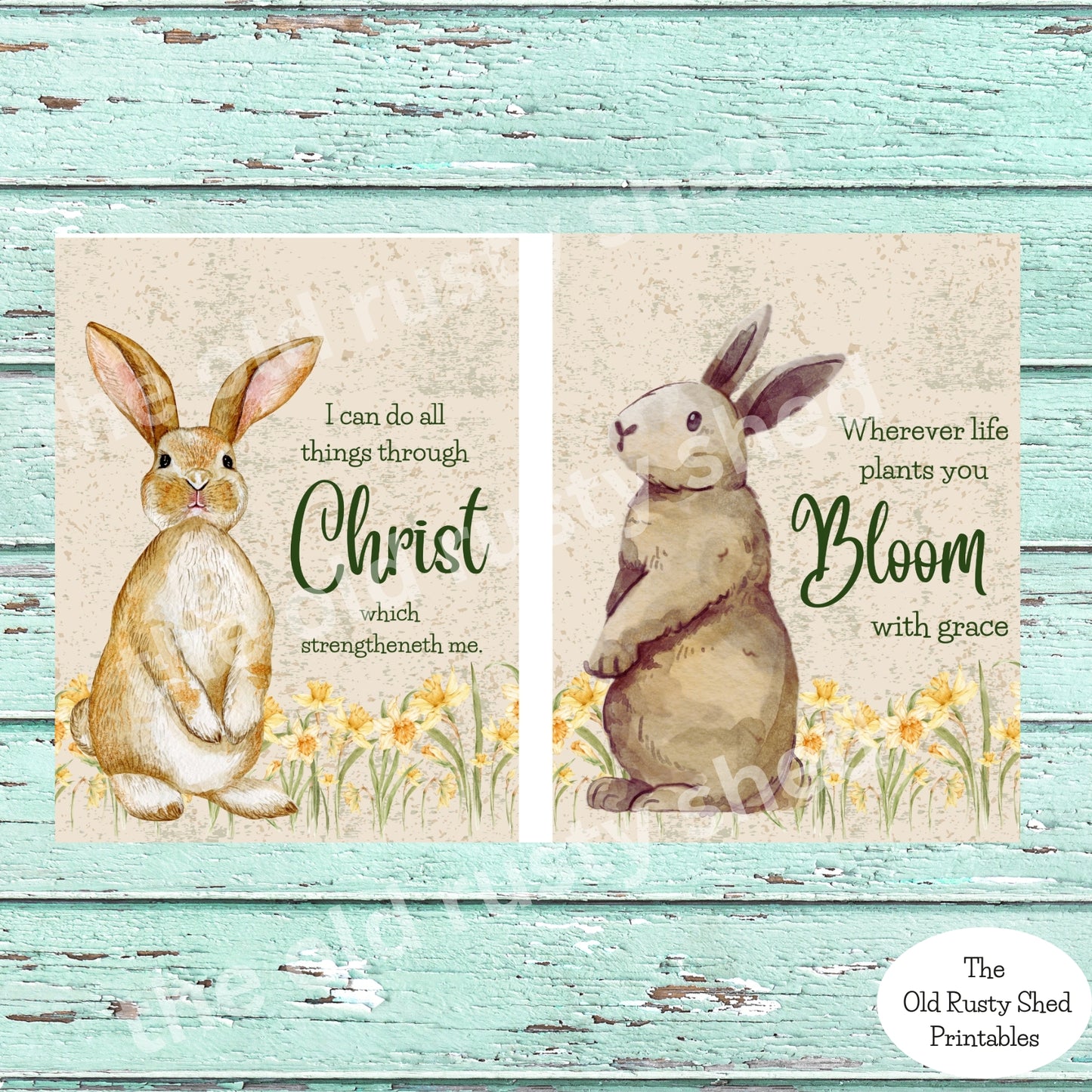 Bunny Printables