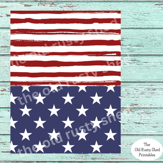 Americana Flag Background
